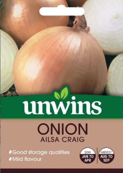 Picture of Unwins Onion Ailsa Craig Seeds
