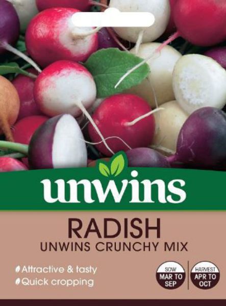 Picture of Unwins Radish Crunchy Mix Seeds