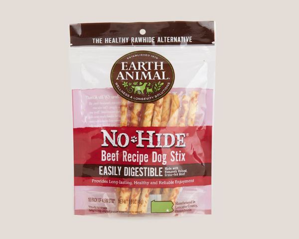 Picture of Earth Animal Dog - No Hide Beef Dog Stix 10pk 45g