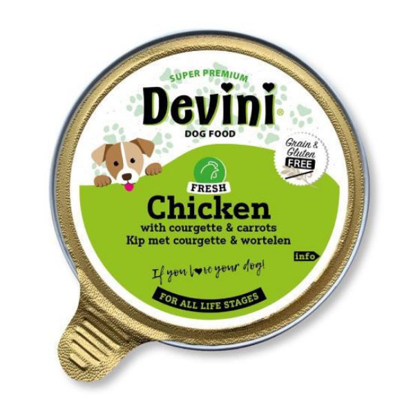 Picture of Devini Dog Food Chicken 85g