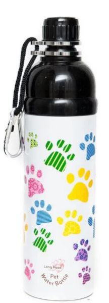 Picture of Long Paws Dog Water Bottle Lick 'n Flow Paws 750ml