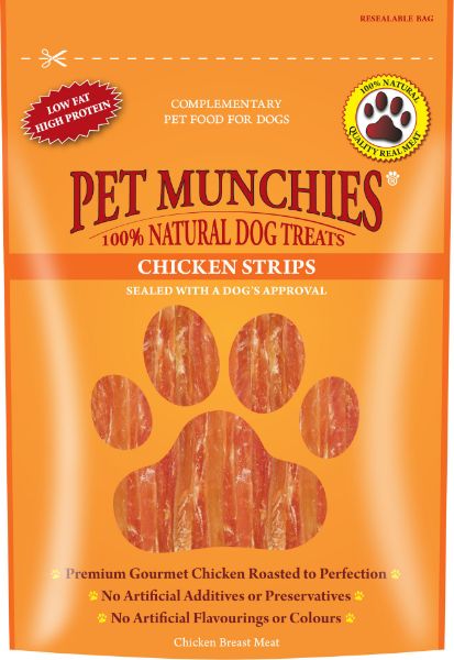 Picture of Pet Munchies Dog Treats - Chicken Strips 320g