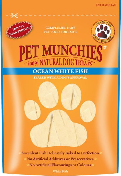 Picture of Pet Munchies Dog Treats- Ocean White Fish 100g