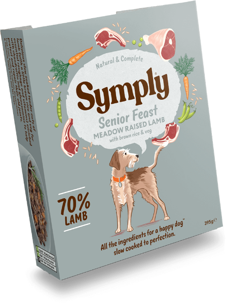 Picture of Symply Dog - Senior Lamb & Rice  395g