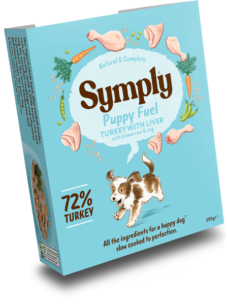 Picture of Symply Dog - Puppy Turkey & Rice 395g