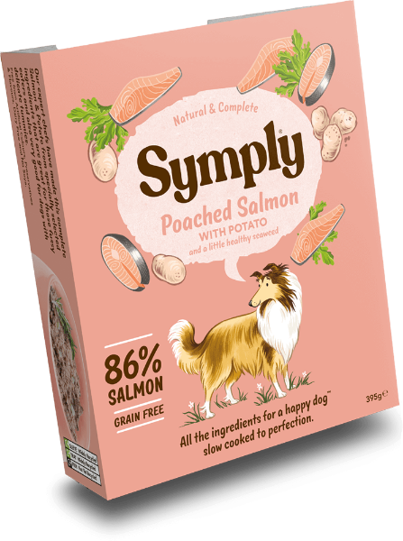 Picture of Symply Dog - Poached Salmon & Potato Grain Free 395g