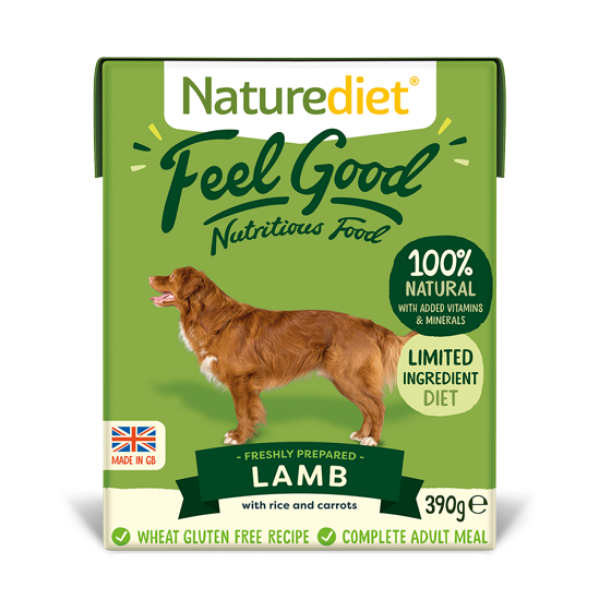 Picture of Nature Diet Dog - Lamb 390g