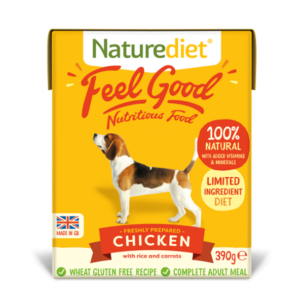 Picture of Nature Diet Dog - Chicken 390g