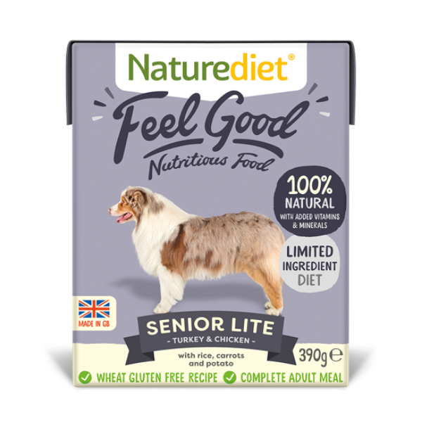 Picture of Nature Diet Dog - Feel Good Senior Lite 390g