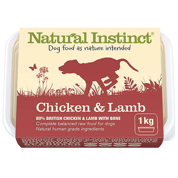Picture of Natural Instinct Dog - Chicken & Lamb 1kg