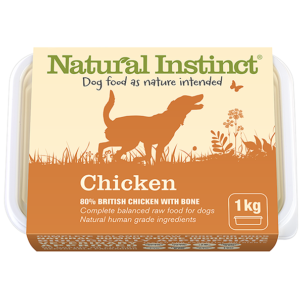 Picture of Natural Instinct Dog -  Natural Chicken 2x500g