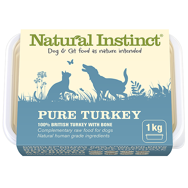 Picture of Natural Instinct Dog & Cat  -  Pure Turkey 1kg