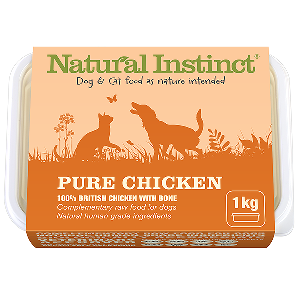 Picture of Natural Instinct Dog - Pure Chicken 1kg
