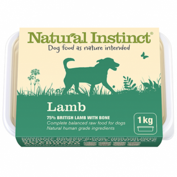 Picture of Natural Instinct Dog - Natural Lamb 1kg