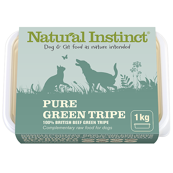 Picture of Natural Instinct Dog - Pure Green Tripe 1kg