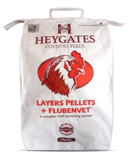 Picture of Heygates Layers Pellets + Flubenvet 5kg