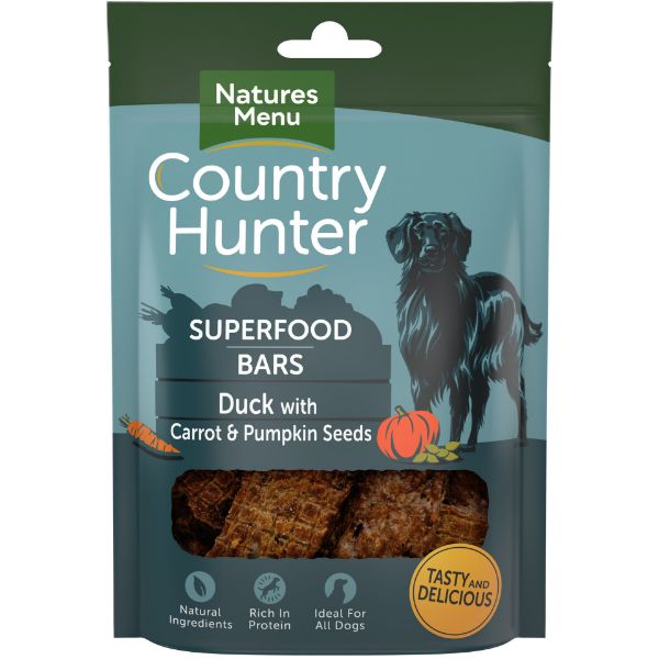 Picture of Natures Menu Dog - Superfood Bars Duck With Carrot 100g