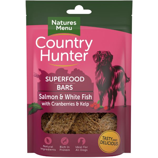 Picture of Natures Menu Dog - Superfood Bars Salmon & White Fish100g