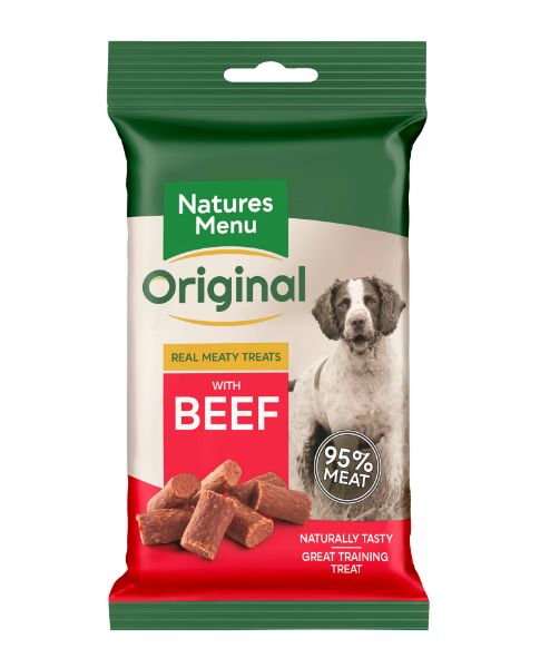 Picture of Natures Menu Dog - Treats Beef 60g