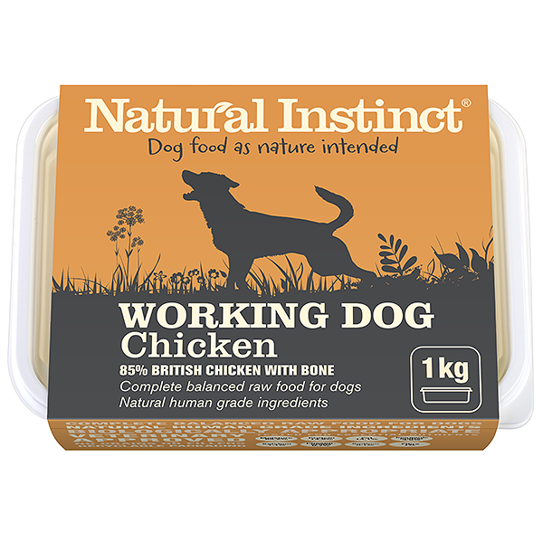 Picture of Natural Instinct Dog - Working Dog Chicken 1kg