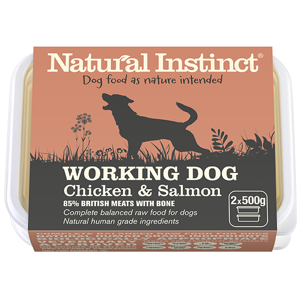 Picture of Natural Instinct Dog - Working Dog Chicken & Salmon 1kg