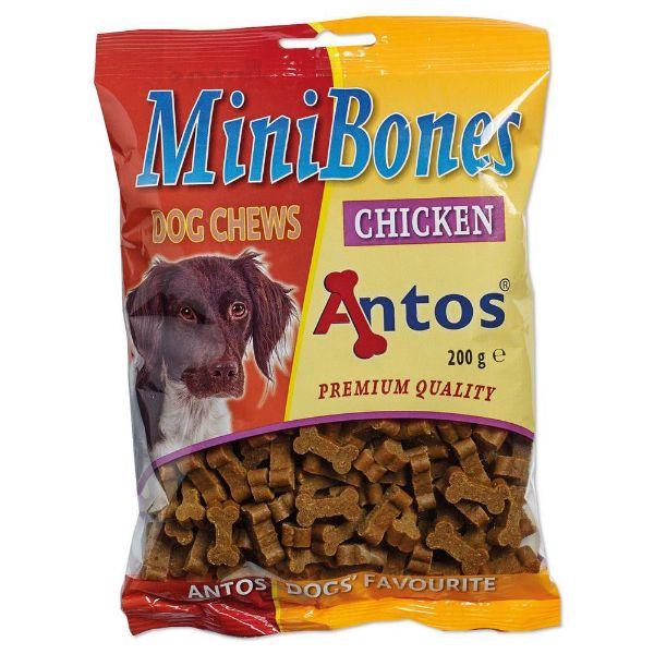 Picture of Antos Dog - Mini Bones Chicken 200g