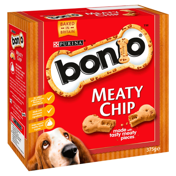 Picture of Bonio Dog - Meaty Chip 375g