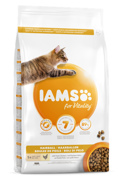 Rokers Save on Animal Feed Pet Supplies Big Pet Shop Brands Iams Cat Adult Hairball 2kg