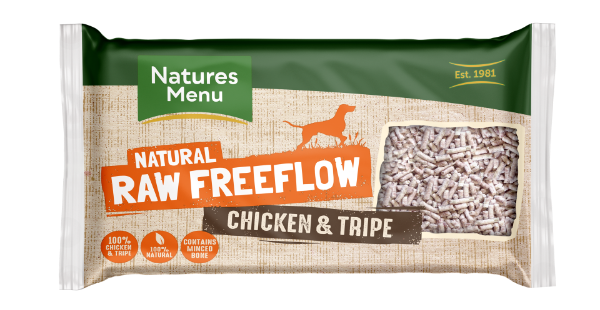 Picture of Natures Menu Dog - Frozen Freeflow Mince Chicken & Tripe 2kg