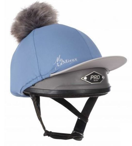 Picture of Le Mieux Pom Pom Hat Silk Ice Blue