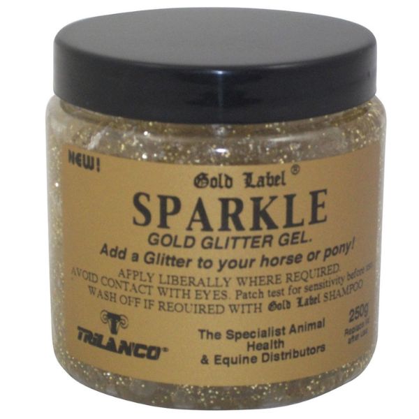 Picture of Gold Label Sparkle Glitter Gel Gold 250ml