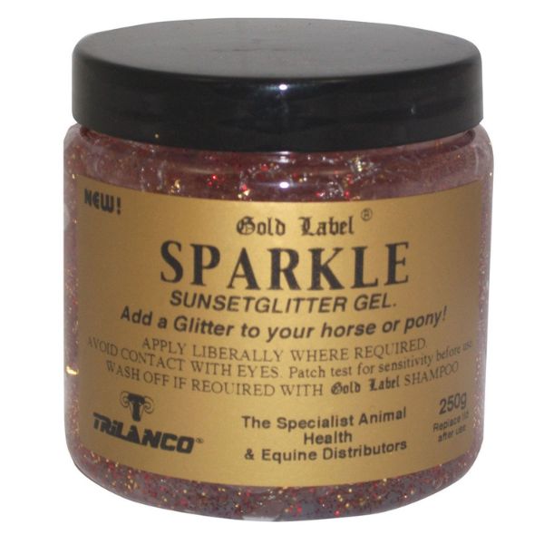 Picture of Gold Label Sparkle Glitter Gel Sunset 250ml