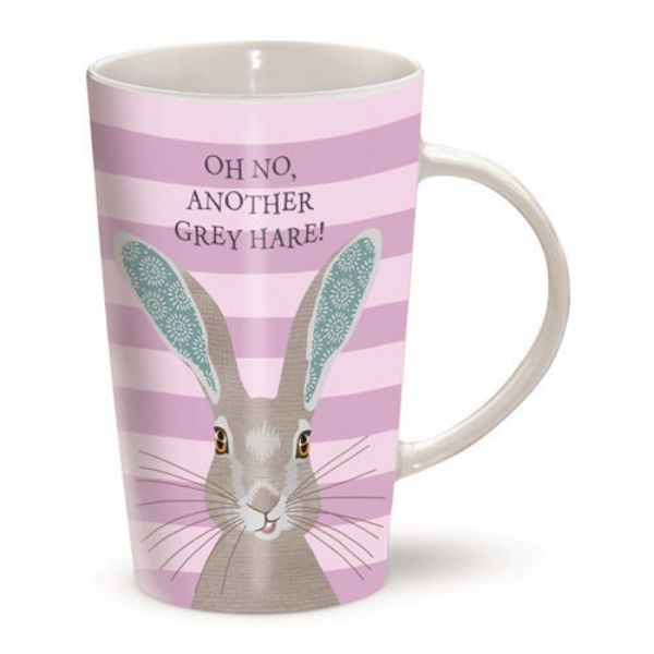 Picture of Otter House Latte Mug Grey Hare