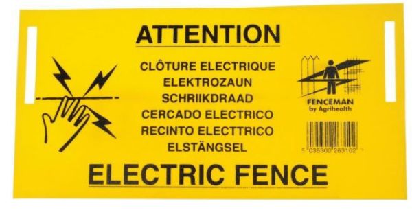Picture of Fenceman Warning Sign
