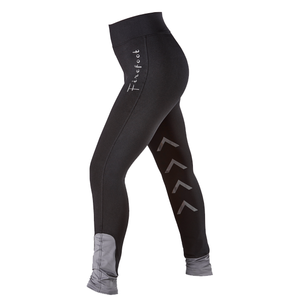Picture of Firefoot Kids Ripon Stretch Breeches Black/Grey