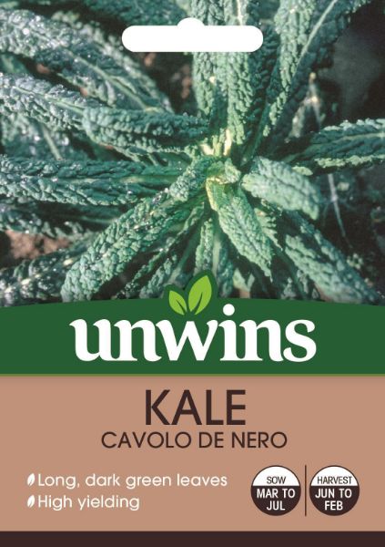 Picture of Unwins Kale Cavolo De Nero Seeds