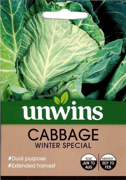 Picture of Unwins Cabbage Winter Special Seeds
