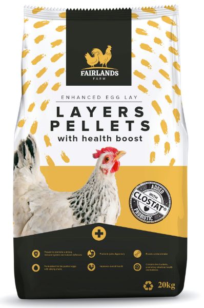 Picture of Fairlands Farm Layers Pellet With Probiotic 20kg