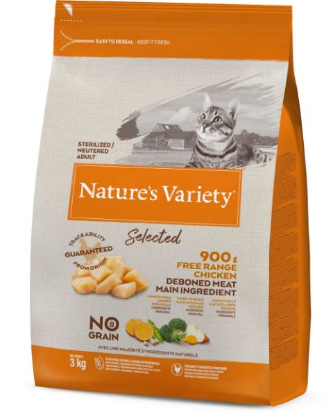 Picture of Natures Variety Cat - Adult Selected Dry Free Run Chicken 3kg