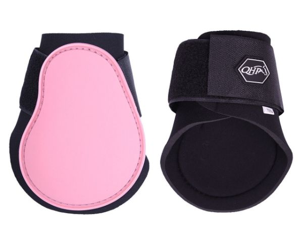 Picture of QHP Fetlock Boots Flamingo Pink