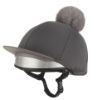 Picture of Le Mieux Pom Pom Hat Silk Slate Grey