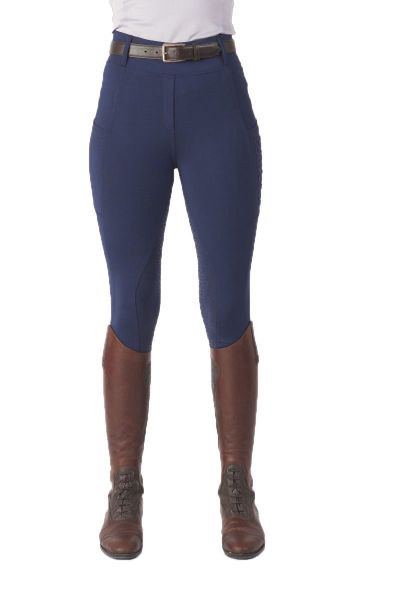 Picture of Just Togs Ladies Equinox Rider Tights Navy