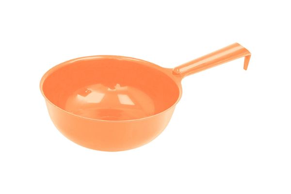 Picture of Perry Plastic Feed & Water Bowl Scoop Orange