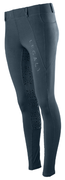 Picture of Legacy Ladies Riding Tights Smokey Blue