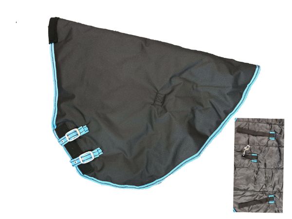 Picture of Burwood 200g Turnout Neck Cover Black/Turquoise