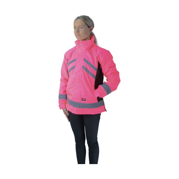 Picture of Hy Equestrian HyViz Waterproof Jacket Pink/Black