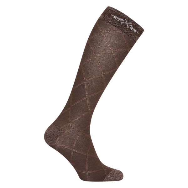 Picture of HV Polo HVPLouise Socks Dark Taupe 39-42