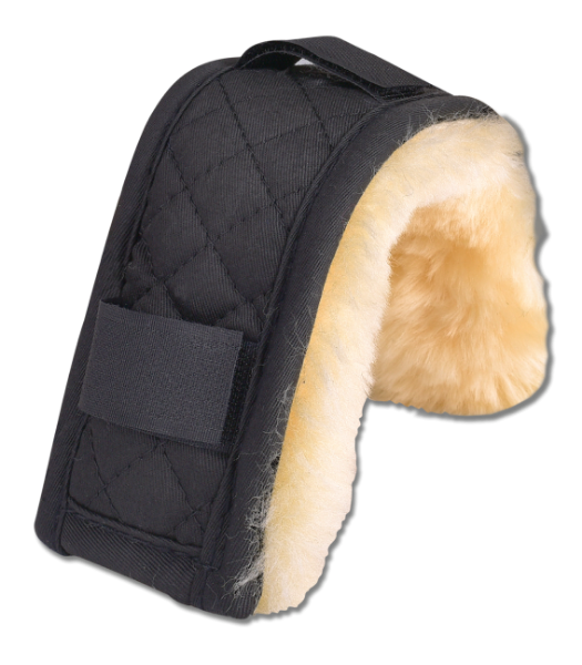 Picture of Walhausen Real Lambskin Nose / Chin Protection Black/Black