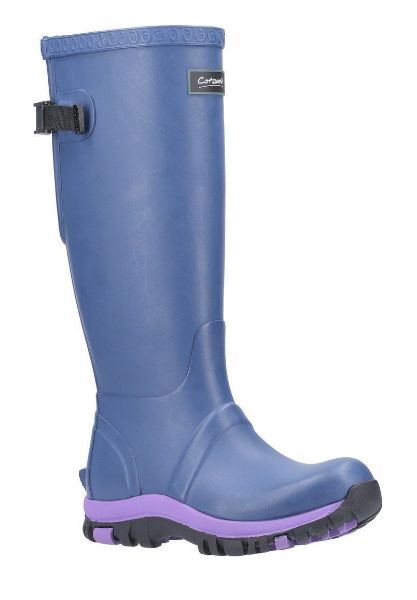 Picture of Cotswold Realm Welly Blue/Purple
