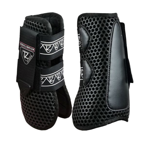 Picture of Equilibrium Tri-Zone Open Front Boots Black